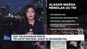 Video: Disahkan DPR, TNI Aktif Kini Bisa Jabat di Kejagung Hingga MA