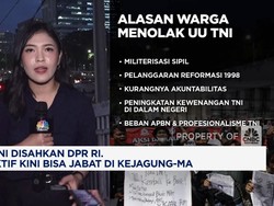 Video: Disahkan DPR, TNI Aktif Kini Bisa Jabat di Kejagung Hingga MA
