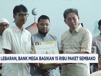 Video: Jelang Lebaran, Bank Mega Bagikan 15 Ribu Paket Sembako