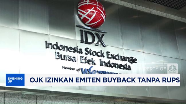 OJK Izinkan Emiten Buyback Tanpa RUPS