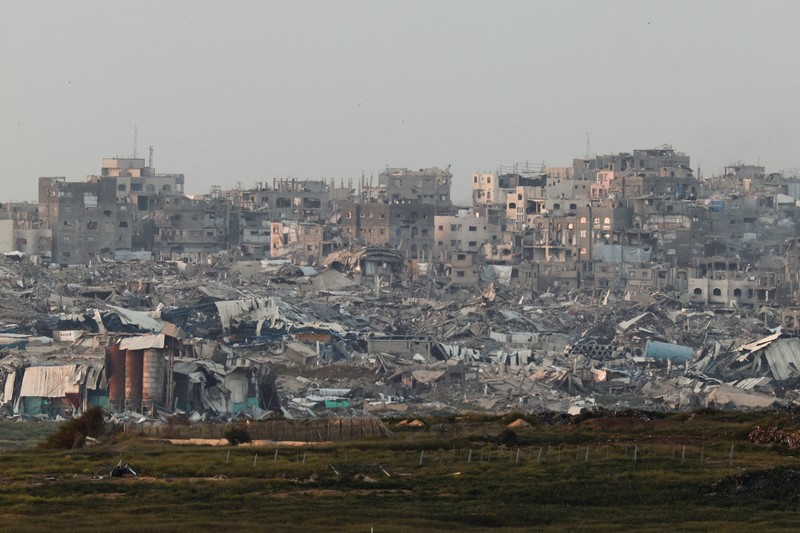 Sebuah tank milik militer israel bermanuver di Jalur Gaza, Rabu (19/3/2025). (REUTERS/Amir Cohen) Sebuah tank milik militer israel bermanuver di Jalur Gaza, Rabu (19/3/2025). (REUTERS/Amir Cohen)