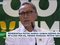 Video: Harga Gabah Dipatok Rp 6.500/Kg, Menko Pangan: Petani Senang
