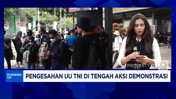 Video: Pengesahan UU TNI di Tengah Aksi Demonstrasi