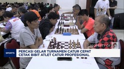 Video: PERCASI Gelar Turnamen Catur Cepat Untuk Jaring Bibit Atlet