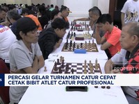 Video: PERCASI Gelar Turnamen Catur Cepat Untuk Jaring Bibit Atlet