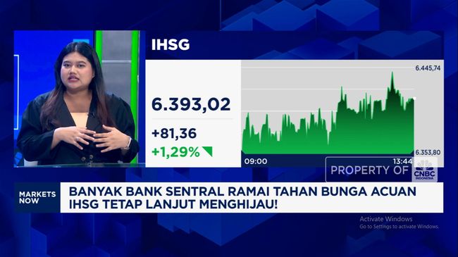 Video: Ramai Bank Sentral Tahan Suku Bunga, IHSG Pertahankan Penguatan
