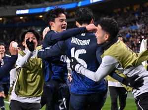 Latihan Happy Jepang Sebelum Lawan Indonesia