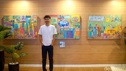Uniqlo Pajang 7 Lukisan Karya Pelukis Berkebutuhan Khusus Oliver A. Wihardja