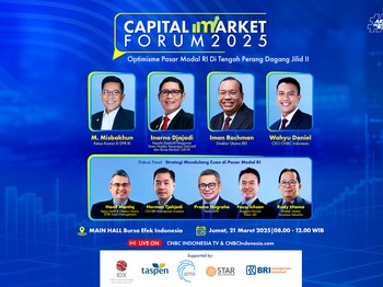 Live Now! Optimisme Pasar Modal RI di Tengah Perang Dagang
