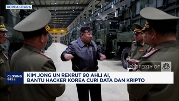 Video: Kim Jong Un Rekrut 90 Ahli AI, Bantu Curi Data dan Kripto