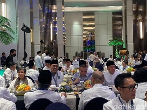 Dasco Hadiri Bukber di NasDem, Duduk di Samping Jazilul