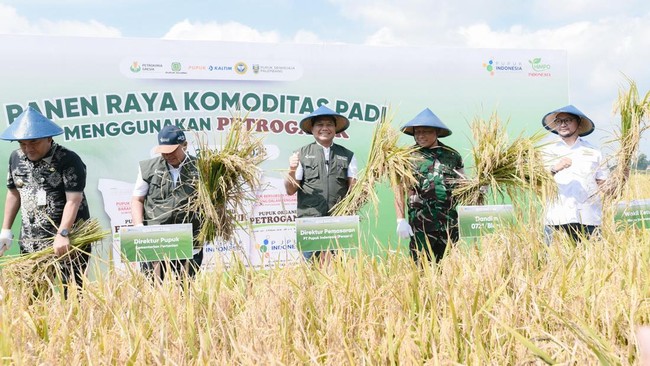 Pupuk Indonesia Jadi Tulang Punggung Ketahanan Pangan Nasional