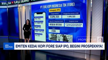 Video: Emiten Kedai Kopi Fore Mau IPO, Begini Prospeknya