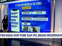 Video: Emiten Kedai Kopi Fore Mau IPO, Begini Prospeknya