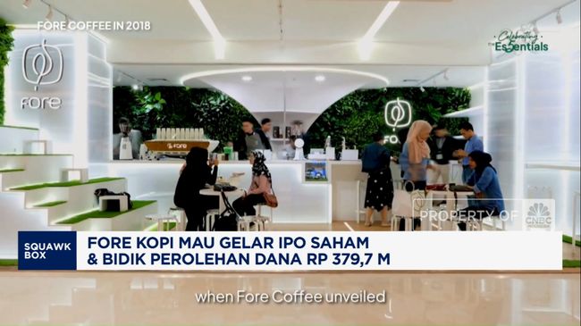 Video: Fore Kopi Mau Gelar IPO Saham dan Bidik Perolehan Dana Rp 379,7 M