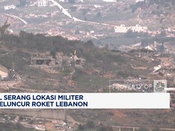 Video: Israel Serang Lokasi Militer dan Peluncur Roket Lebanon