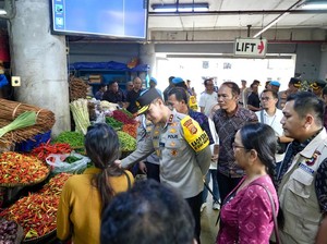 Polda Bali Gelar Operasi Pasar Murah Jelang Nyepi dan Idul Fitri