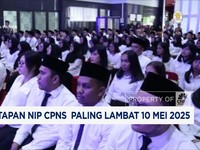 Video: Kabar Baik! Penetapan NIP CPNS Paling Lambat 10 Mei 2025