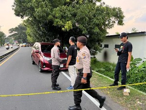 Terungkap! Ini Identitas Pria Tewas Penuh Luka Dalam Mobil di Ring Road Bantul