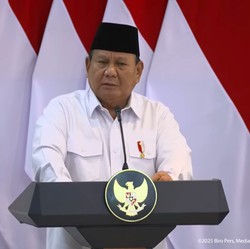 Prabowo: Saya Lihat yang Stres Harga Saham Turun Hanyak Beberapa Orang