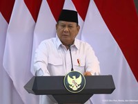 Prabowo: Saya Lihat yang Stres Harga Saham Turun Hanyak Beberapa Orang