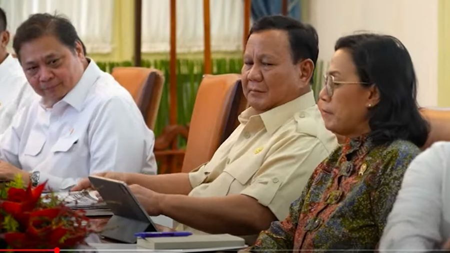 Presiden Prabowo Subianto. (YouTube/Sekretariat Presiden)