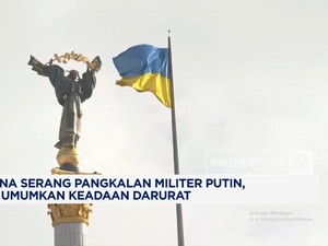 Video: Ukraina Serang Pangkalan Militer, Rusia Umumkan Keadaan Darurat