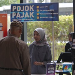 Jelang Deadline, Begini Potret Warga Ramai-Ramai Lapor Pajak Tahunan