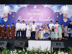 Selama Ramadan, bjb Bagikan Takjil Gratis-Beri Santunan ke Anak Yatim