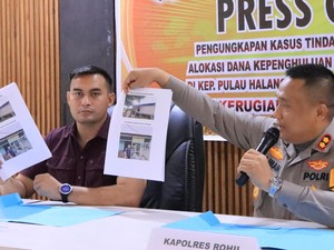 Tilap Bantuan Ternak Kambing-COVID, Eks Pj Kades di Rohil Jadi Tersangka