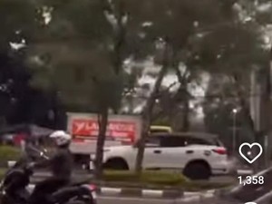 Viral Fortuner Lawan Arah di Jalan Tegar Beriman Bogor, Polisi Telusuri
