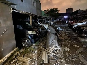 Ngerinya Puting Beliung Bikin Koja Jakut Porak-poranda