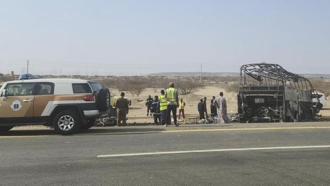 Bus Jemaah Umrah Warga RI Kebakaran di Madinah, Kemlu Buka Suara