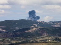 Israel Gempur Lebanon Lagi, Potret Ledakan Dahsyat & Asap Mengepul