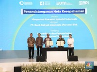 Optimalisasi Kawasan Industri, BRI Jalin Kerja Sama dengan HKI