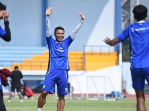 Senangnya Dedi Kusnandar Gabung Latihan Persib Lagi usai Cedera Horor