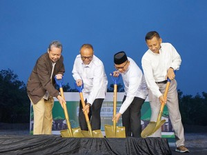 Kementerian PKP Groundbreaking Pembangunan 500 Rumah Gratis Bagi MBR