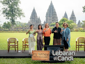 InJourney Gandeng UMKM dan Seniman Lokal Dukung Wisata Lebaran di Candi
