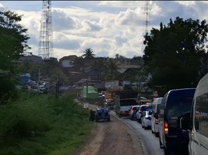 11 Kantong Parkir Disiapkan untuk Kendaraan Besar Dilarang Melintas di Banyuasin