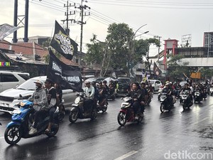 Konvoi Pemotor Knalpot Brong Kembali Bikin Onar di Surabaya