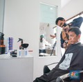 Serambi MyPertamina Siapkan Barbershop Gratis untuk Pemudik