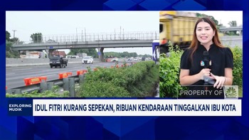 Video: Idul Fitri Kurang Sepekan, Ribuan Kendaraan Tinggalkan Ibu Kota