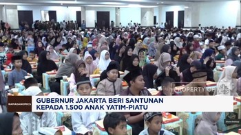 Video: Gubernur Jakarta Beri Santunan Kepada 1.500 Anak Yatim-Piatu
