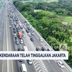Video: H-10 Lebaran, 147 Ribu Kendaraan Telah Tinggalkan Jakarta