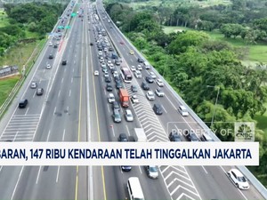 Video: H-10 Lebaran, 147 Ribu Kendaraan Telah Tinggalkan Jakarta