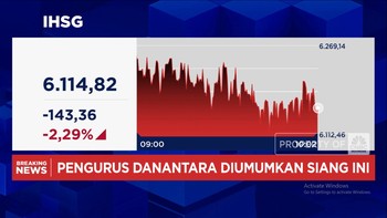 Video: Jelang Pengumuman Penting, IHSG Longsor Makin Dalam!