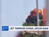 Video: Jet Tempur China Jatuh & Terbakar