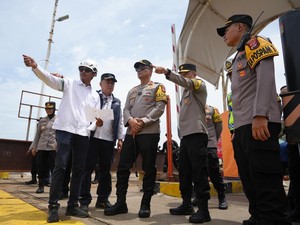 Kapolda Banten Cek Pelabuhan Merak-Ciwandan Pastikan Arus Mudik Aman