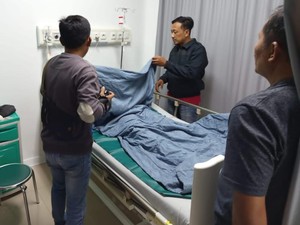 Satpam di Kediri Terbakar Setelah Petasan yang Dirakitnya Meledak