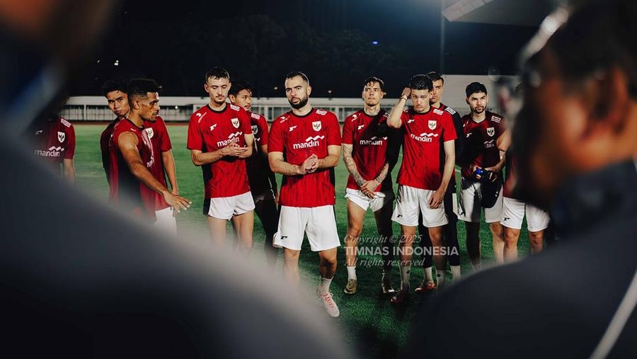 Latihan Timnas Indonesia jelang lawan Bahrain. (Dok PSSI) Latihan Timnas Indonesia jelang lawan Bahrain. (Dok PSSI)